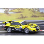 SCALEXTRIC PORSCHE 997 GT3 RS DHL Forum Gelb